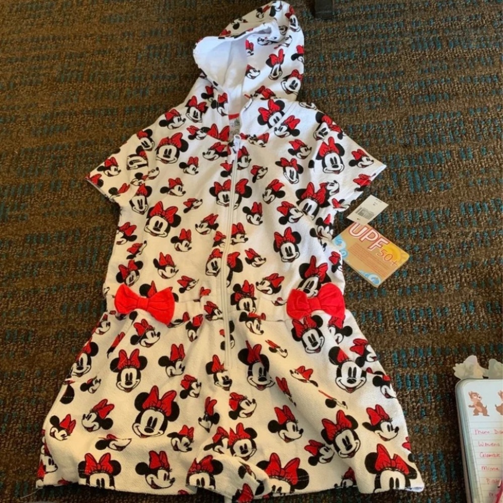 Girls Disney Minnie Mouse swim cover up
